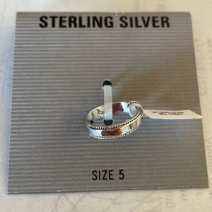 Sterling Silver Ring, size 5